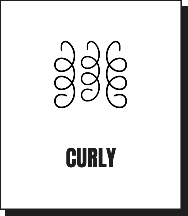 curly